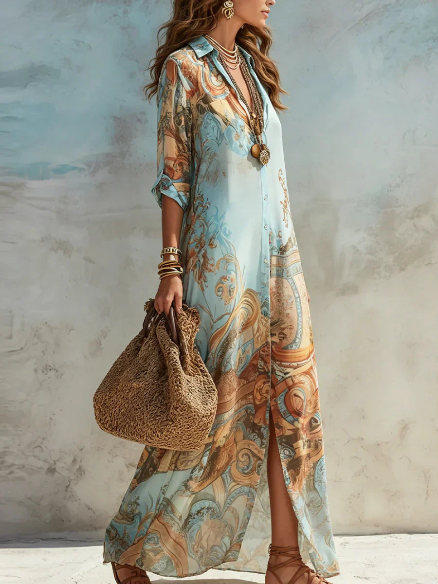 Mara | Elegant Flowing Summer Dress