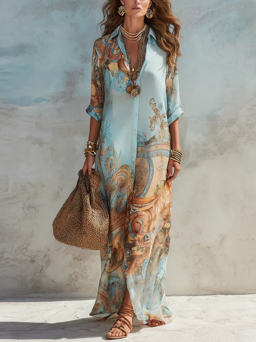 Mara | Elegant Flowing Summer Dress