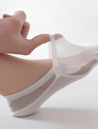 Vessa Invisible Socks - White