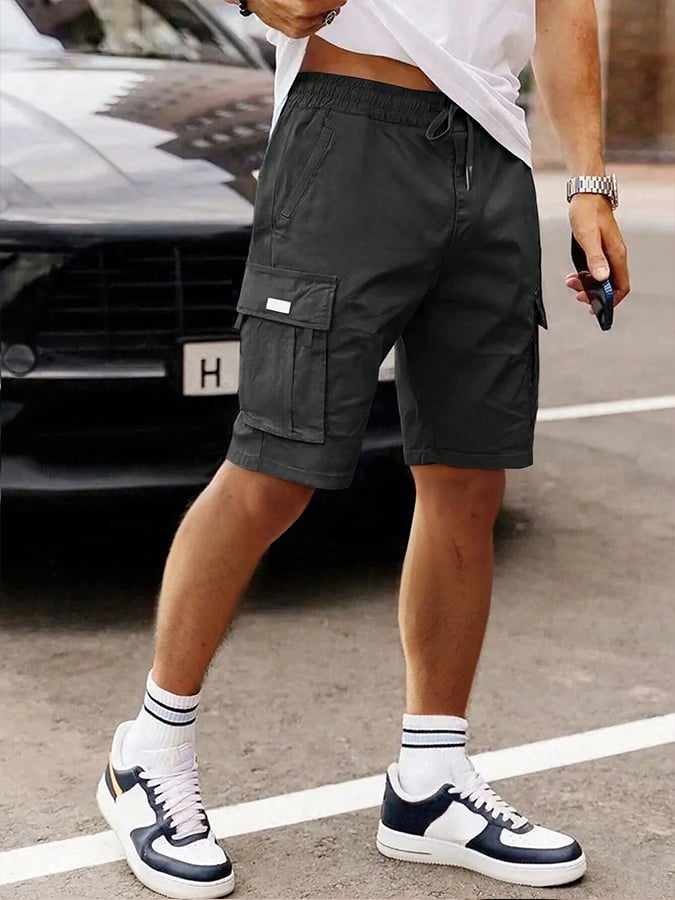 Elias -  Multi-Pocket Cargo Shorts