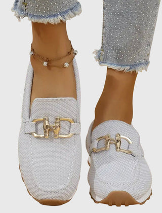 Jocelyn Orthopaedic Loafer Sneakers - White