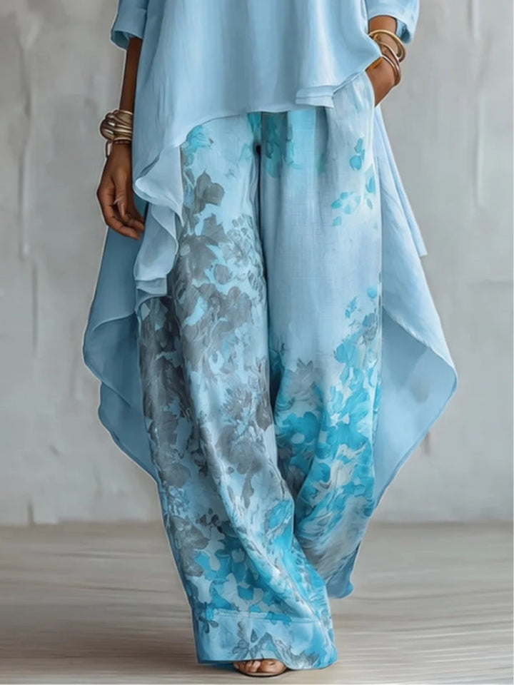 Harper | Flowy Asymmetric Floral Set