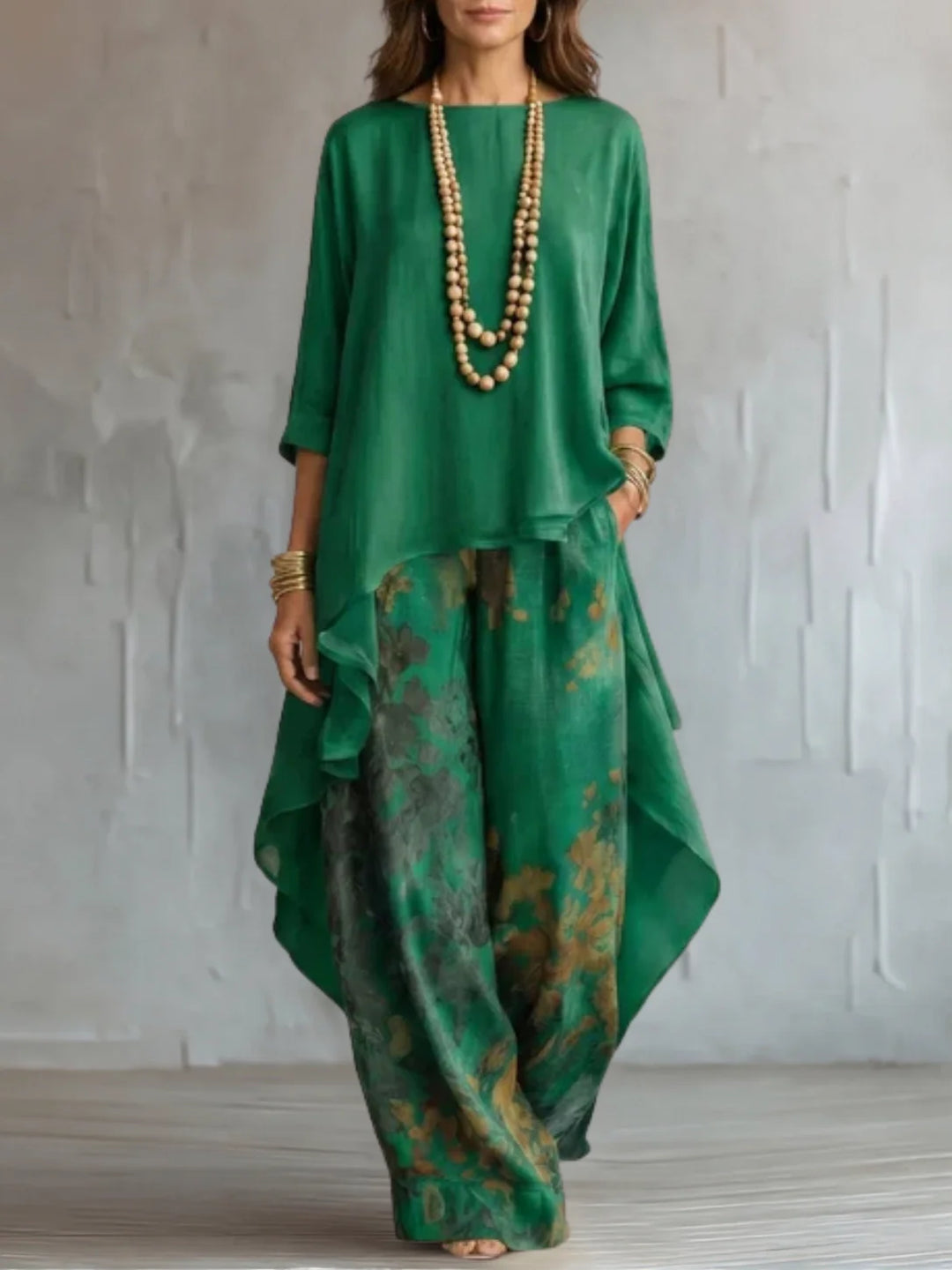Harper | Flowy Asymmetric Floral Set