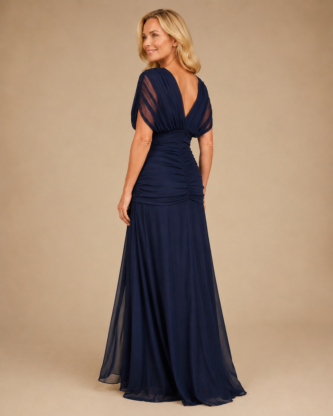 Avery | Elegant Blue Dress