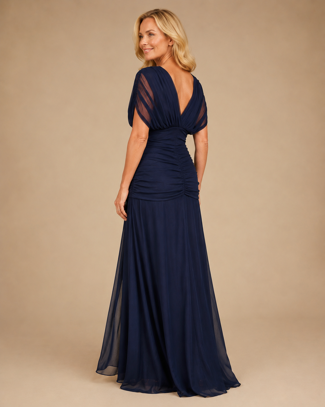 Avery | Elegant Blue Dress