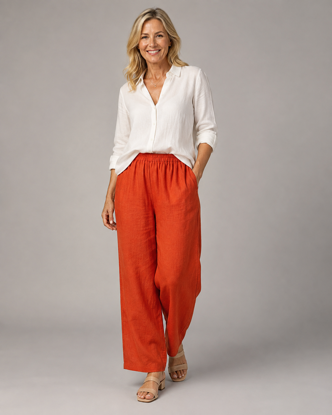 Amalia Linen Trousers