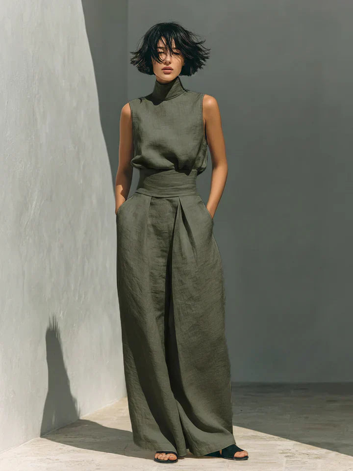 Flor™ Two-Piece Set — Military Green
