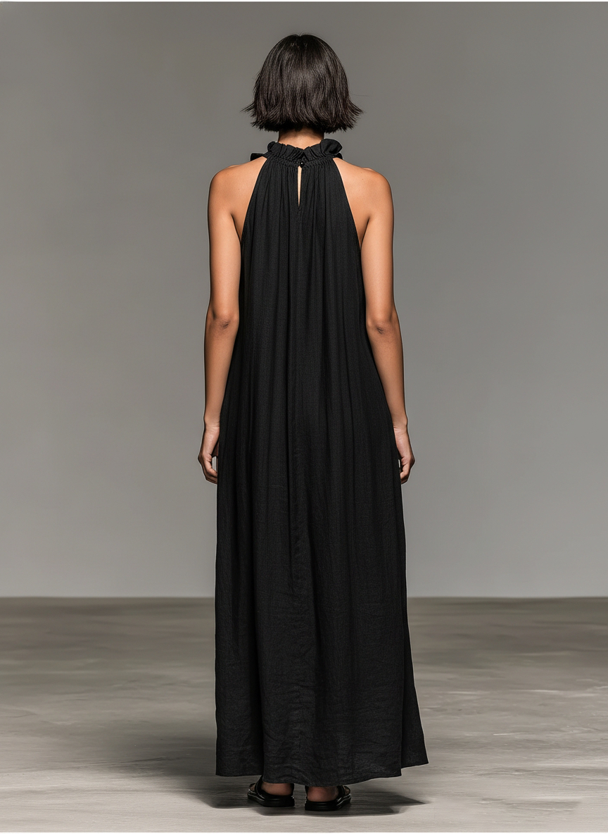 Avielle Casual Pocketed Maxi Dress - detail view