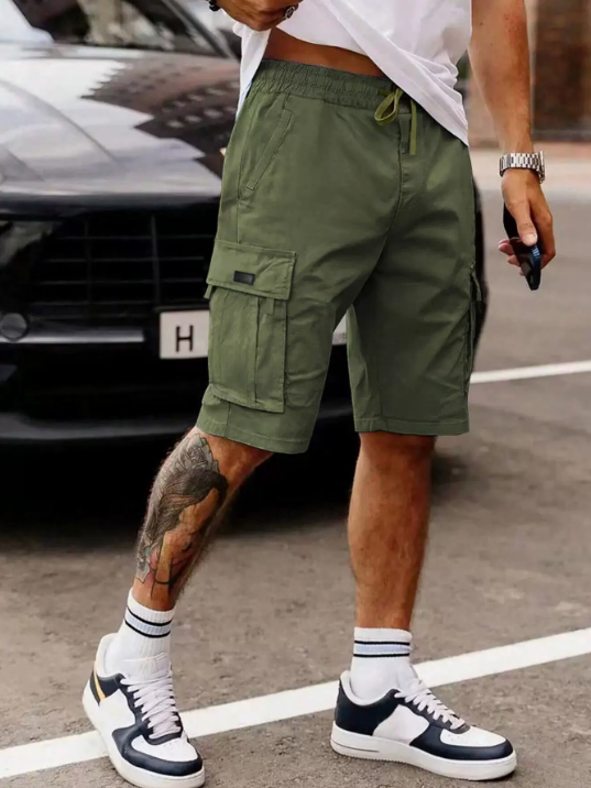 Elias -  Multi-Pocket Cargo Shorts