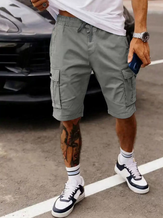 Elias -  Multi-Pocket Cargo Shorts