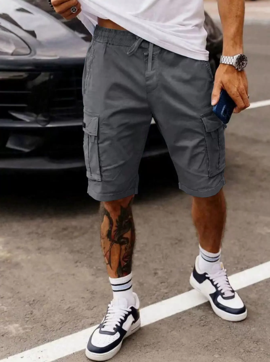 Elias -  Multi-Pocket Cargo Shorts