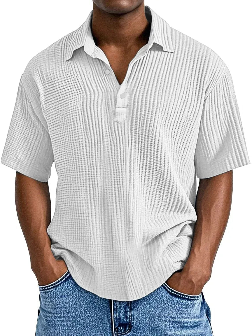 Julian Retro Summer Shirt - White