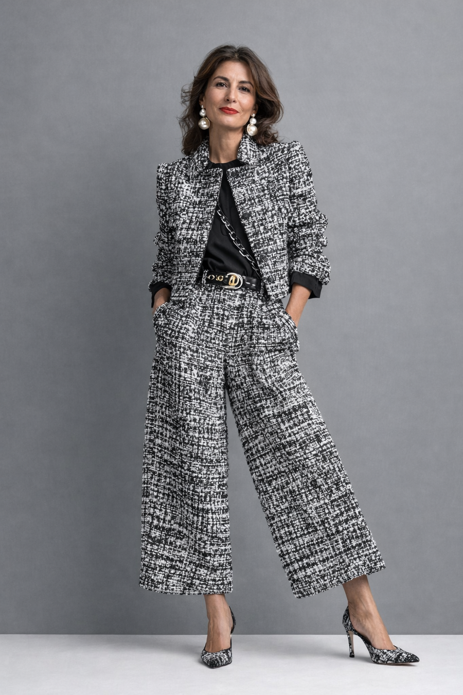 Lucía Sophisticated & Versatile Set - Black