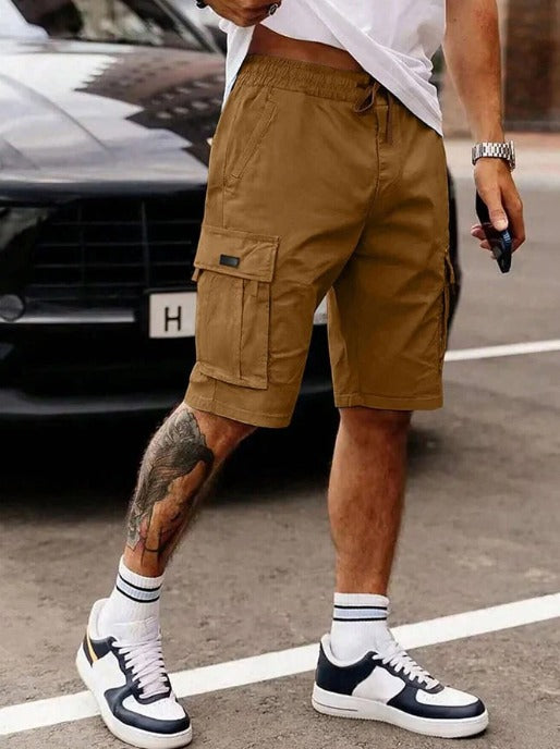 Elias -  Multi-Pocket Cargo Shorts