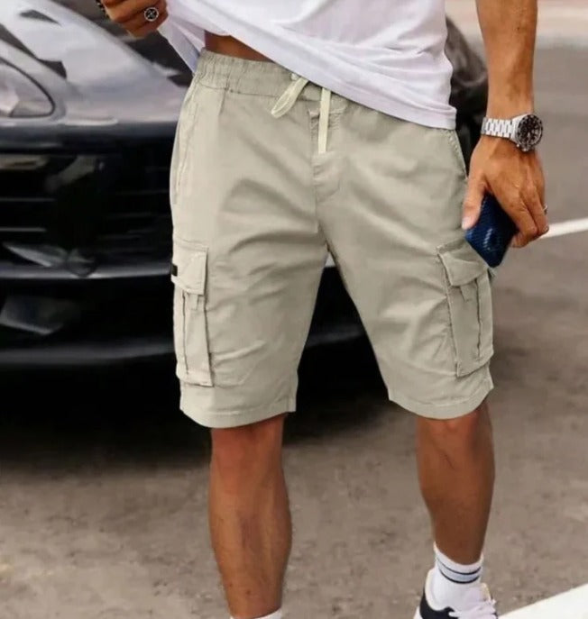 Elias -  Multi-Pocket Cargo Shorts