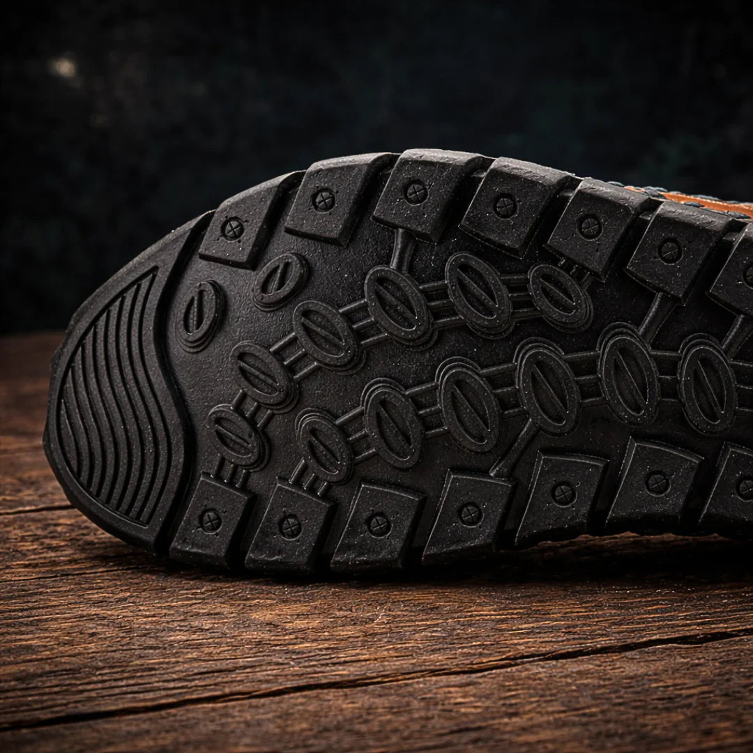 Moretti | Leather Sandals with Support