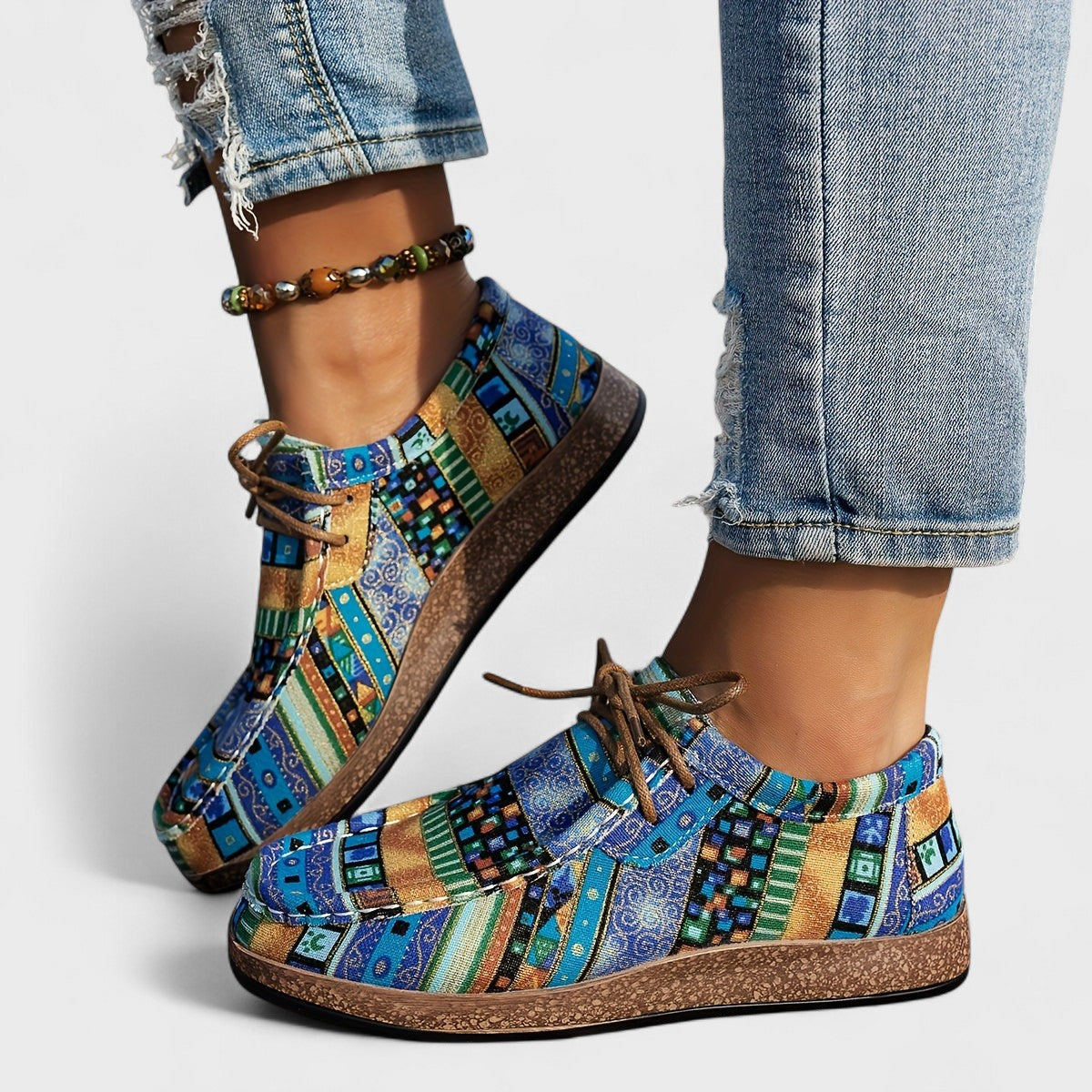 Seryphina Orthopedic Sneakers - Blue