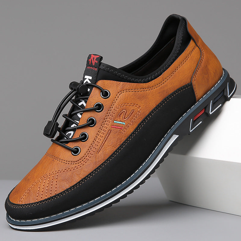 Edmund Classic Oxford Shoes - Caramel