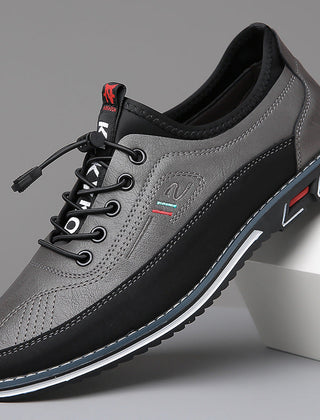 Edmund Classic Oxford Shoes - Grey