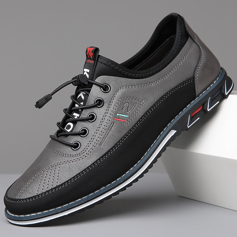 Edmund Classic Oxford Shoes - Grey