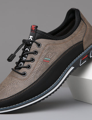 Edmund Classic Oxford Shoes - Light Brown