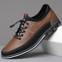 Edmund Classic Oxford Shoes - Dark Brown