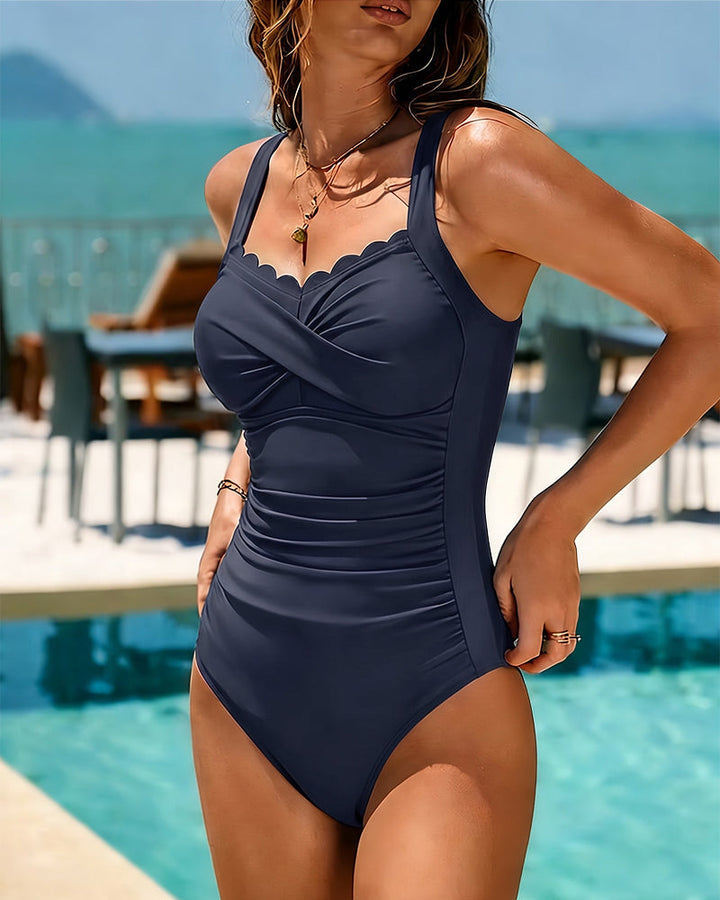 Maud Shaping Swimsuit with Crossover Waist - color variant