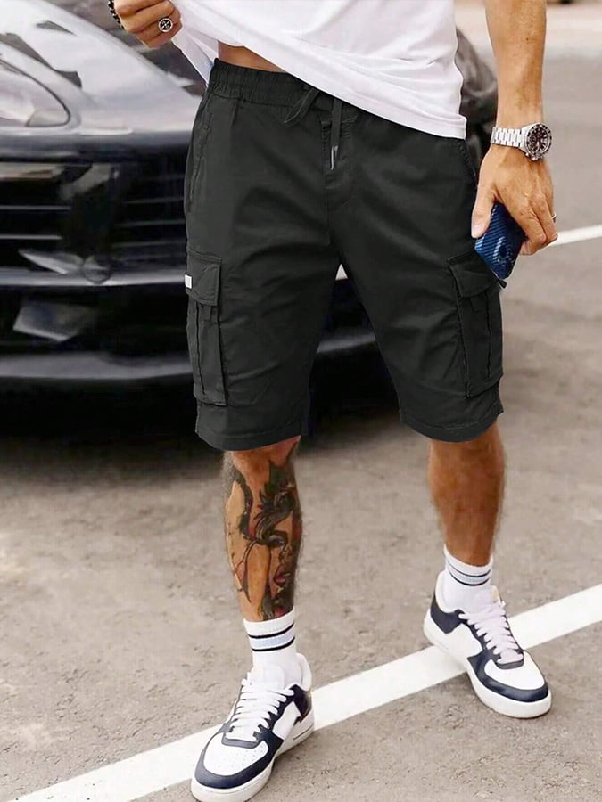 Elias -  Multi-Pocket Cargo Shorts