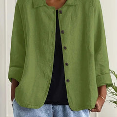Denise Women's Classic Light Long Sleeve Top - Green