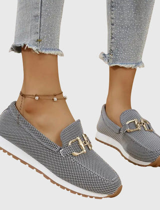 Jocelyn Orthopaedic Loafer Sneakers - Grey