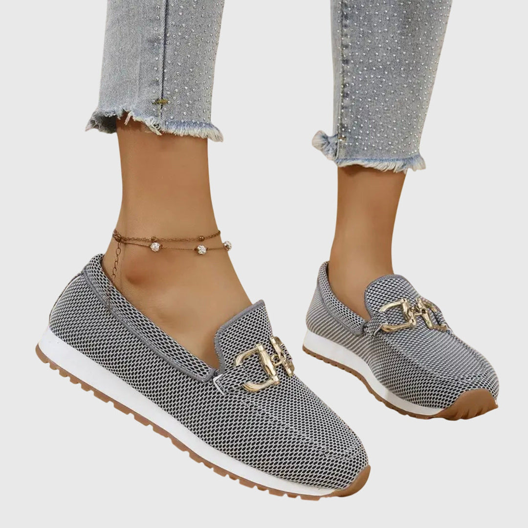 Jocelyn Orthopaedic Loafer Sneakers - Grey