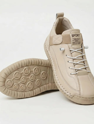 Rosie Comfortable Orthopedic Sneakers – Sand Beige