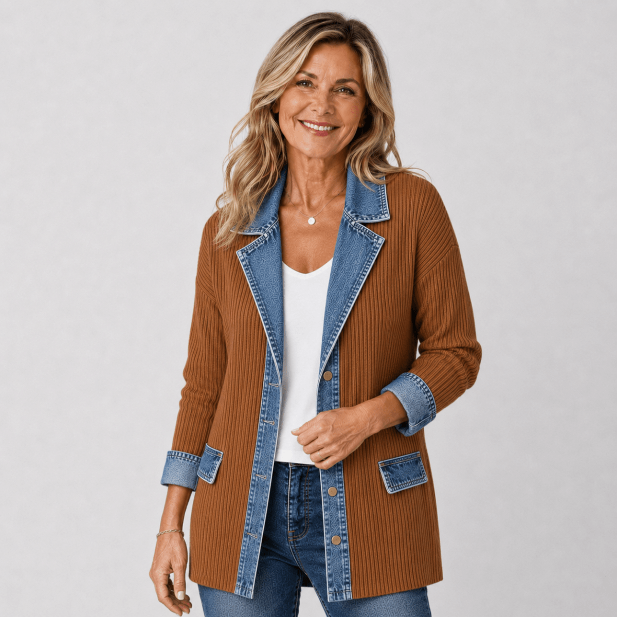 Liv™ Relaxed Denim Jacket - colour options