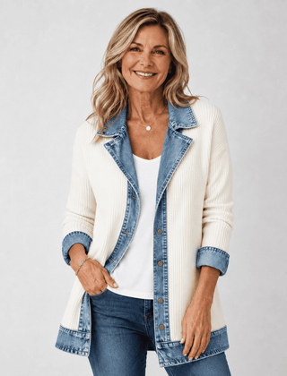 Liv™ Relaxed Denim Jacket - front view