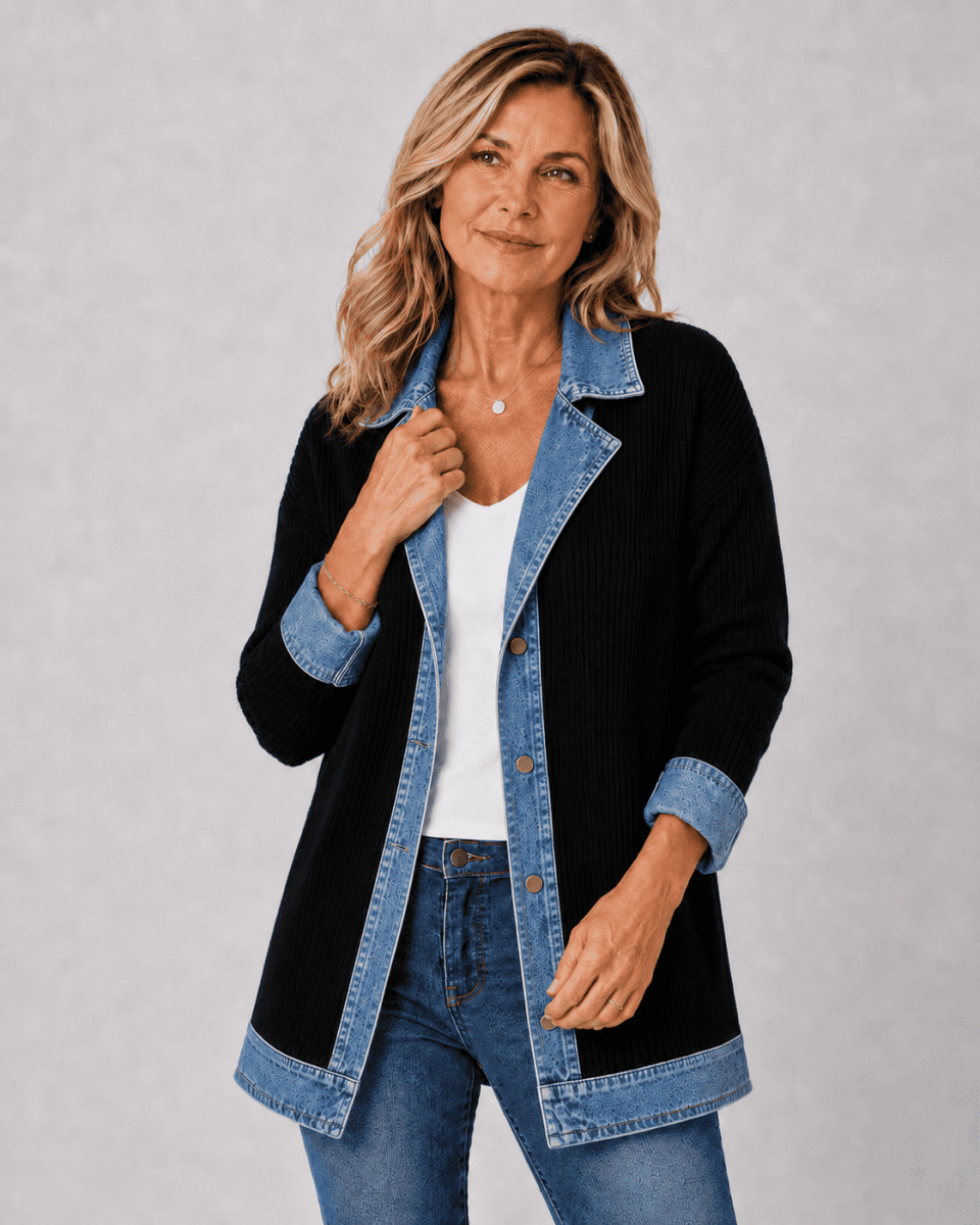 Liv™ Relaxed Denim Jacket - styled