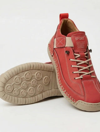 Rosie Comfortable Orthopedic Sneakers – Red