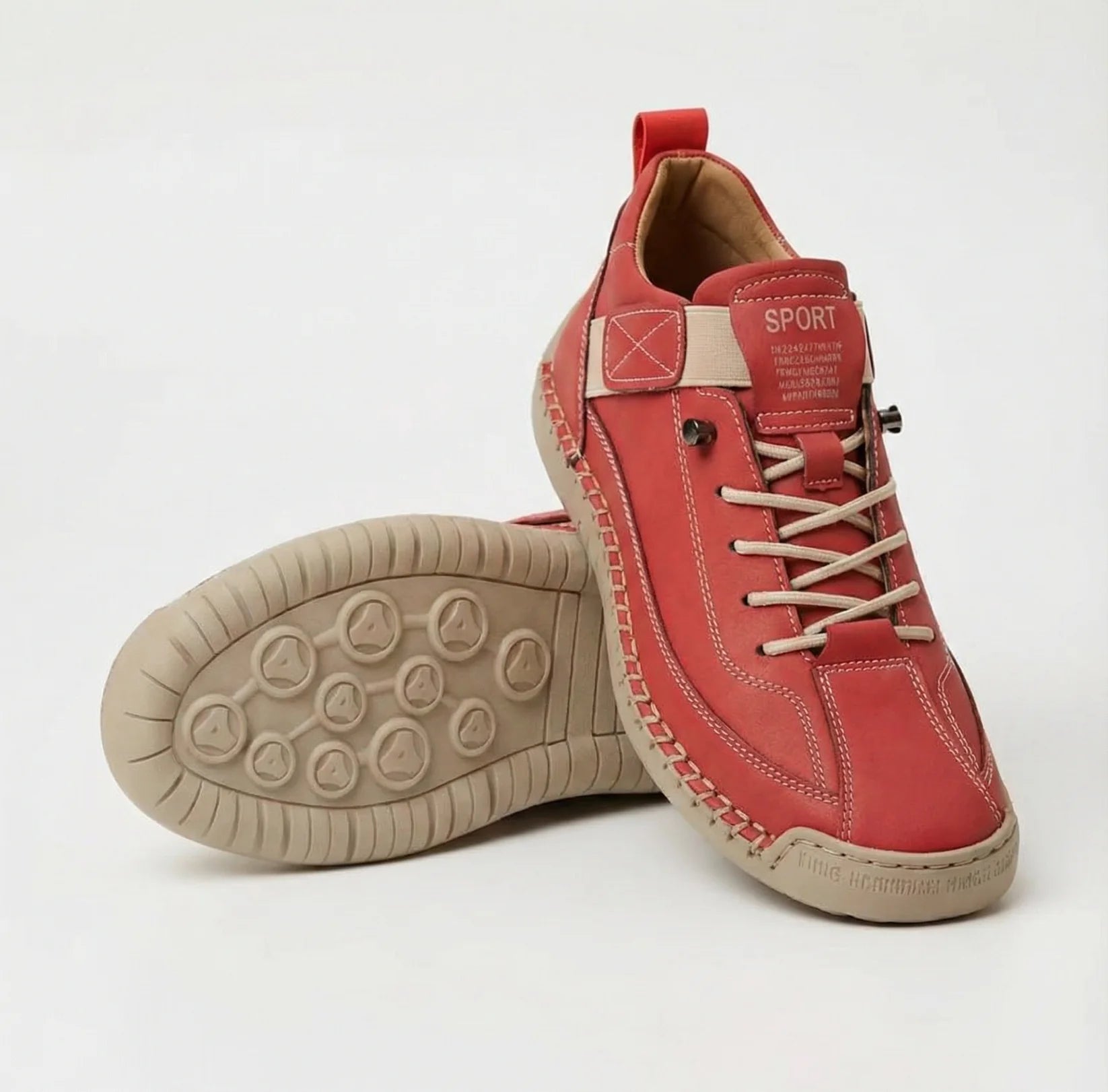 Rosie Comfortable Orthopedic Sneakers – Red