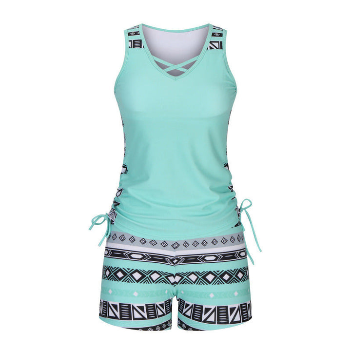 Marina High-Waisted Tankini Set