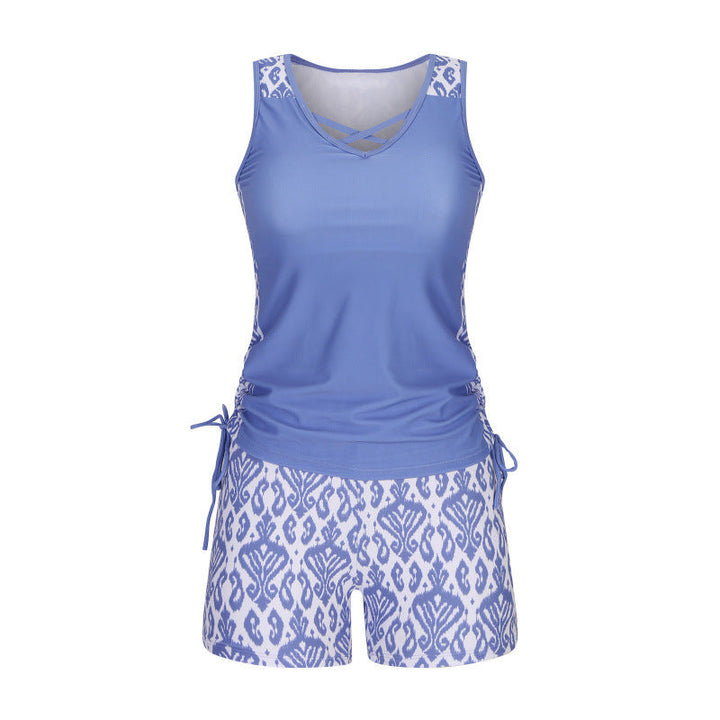 Marina High-Waisted Tankini Set