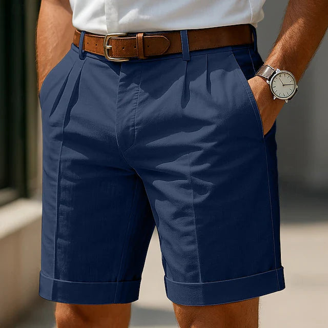 Summer Pleated Shorts - lifestyle view